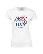Custom Woman Summer Blouse Cotton Short Sleeve Crewneck T-shirt Slim Fit Workout Tee Shirt