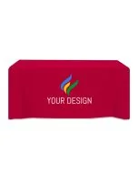Customizable 3-Sided Table Cover for 6-Foot Tables