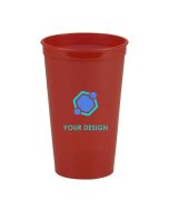 Customizable BPA-Free 22 Oz Translucent Stadium Cup for Events, Outdoor & Sporting