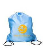 Customizable Cinch Up Drawstring Bag 17.5" H x 14.5" W 