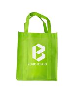 Customizable Durable 80GSM Polypropylene Grocery Tote Bags 13" W x 15" 