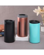 Custom 16oz Stainless Steel Tumbler Coffee Mug Vacuum Insulated Can Cooler Beer Cola Holder Cup