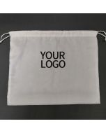 Custom Satin Drawstring Bag 16.25"W x 13.5"H Storage Bags Silky Dust Covers for Leather Handbag