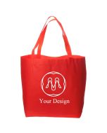 Stylish Custom Polypropylene Tote Bags 19.5" W x 13" H x 8" D with 20" Handles