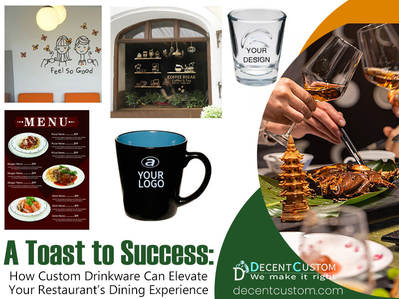 A Toast to Success: How Custom Drinkware Can Elevate Your Restaurant’s Dining Experience