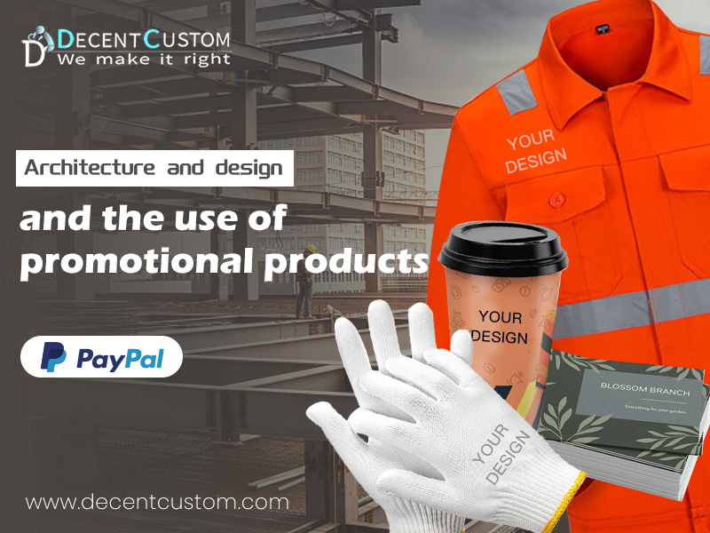 Architecture and design and the use of promotional products