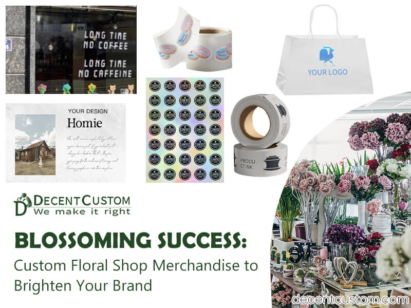Blossoming Success: Custom Floral Shop Merchandise to Brighten Your Brand