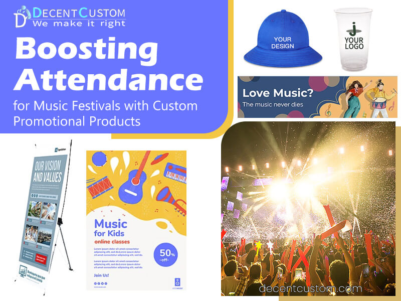 Boosting Attendance for Music Festivals with Custom Promotional Products