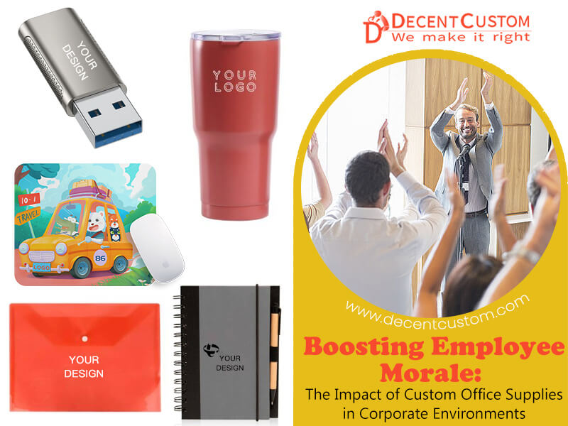 Boosting Employee Morale: The Impact of Custom Office Supplies in Corporate Environments