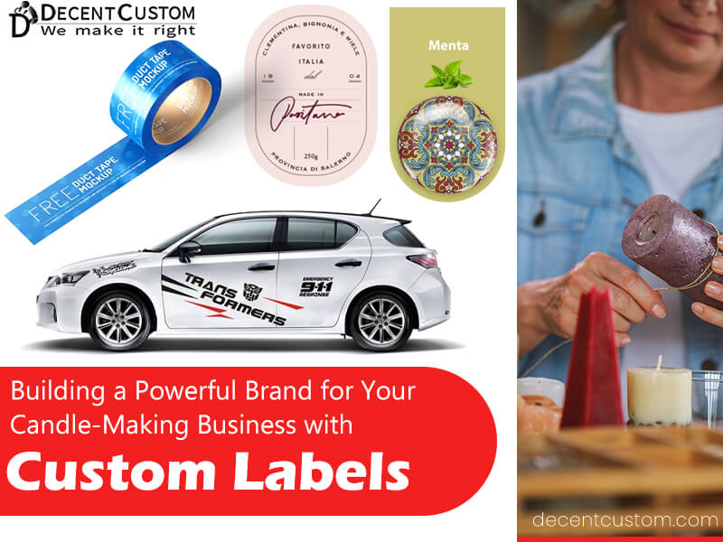Building a Powerful Brand for Your Candle Making Business with Custom Labels