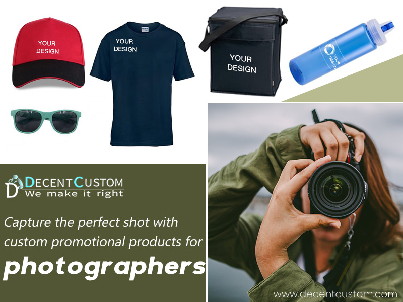Capture the perfect shot with custom promotional products for photographers
