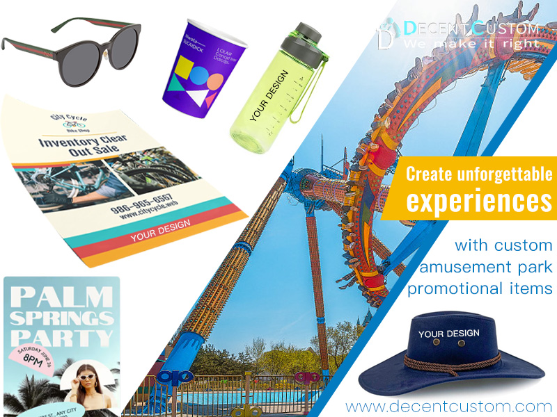 Create unforgettable experiences with custom amusement park promotional items