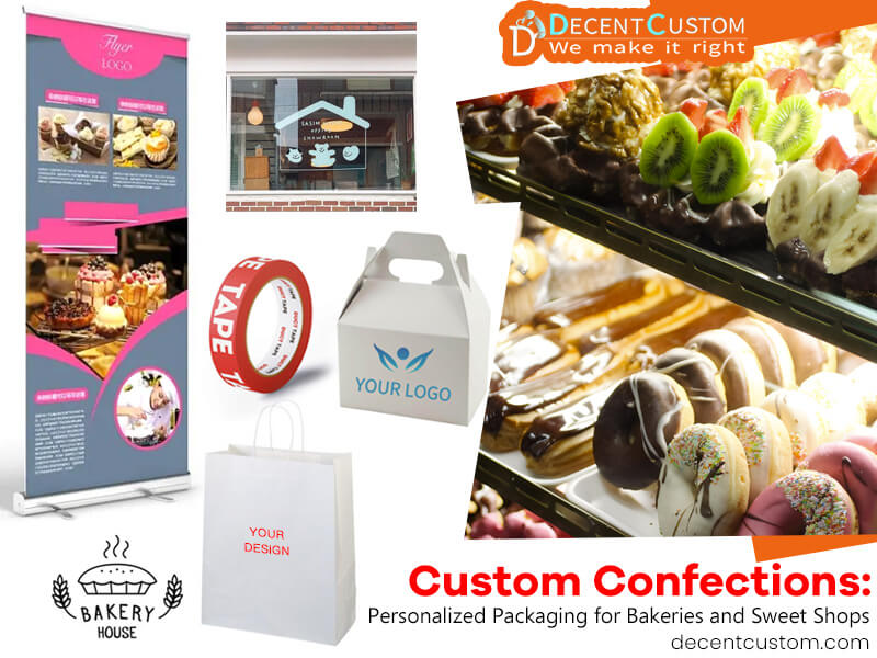 Custom  Confections: Personalized Packaging for Bakeries and Sweet Shops