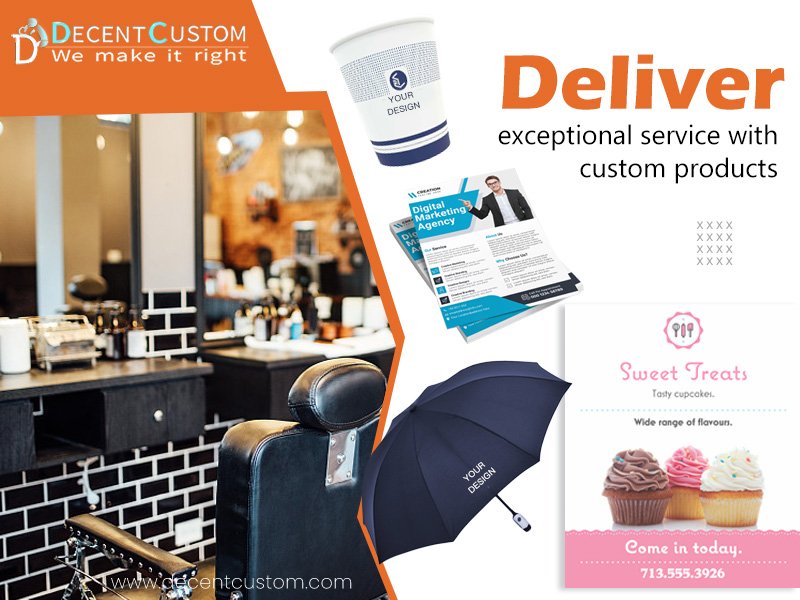 Deliver exceptional service with custom promotional products for the service industry