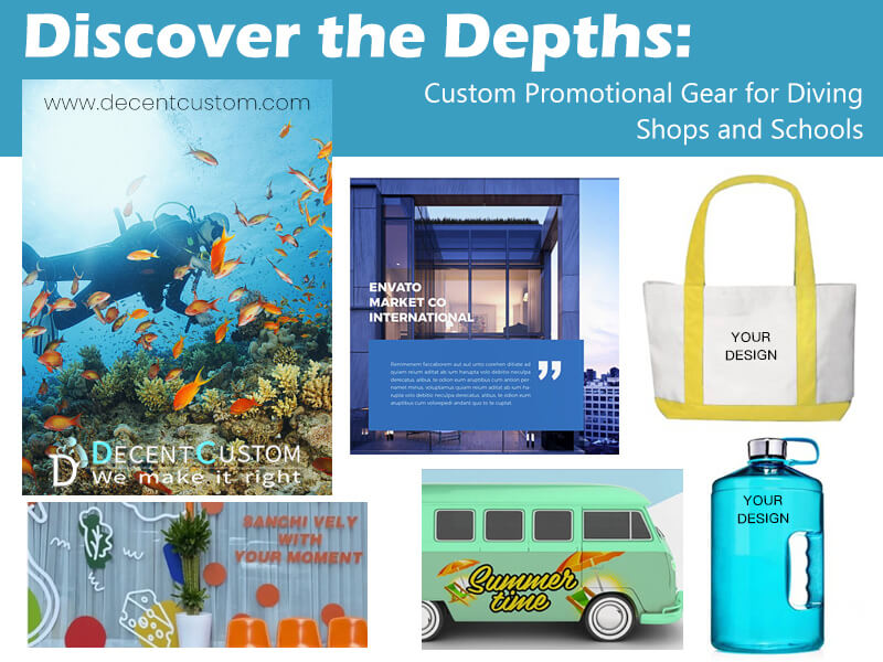Discover the Depths: Custom Promotional Gear for Diving Shops and Schools