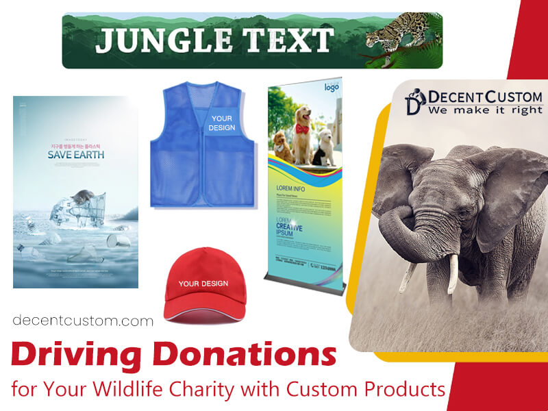 Driving Donations for Your Wildlife Charity with Custom Products