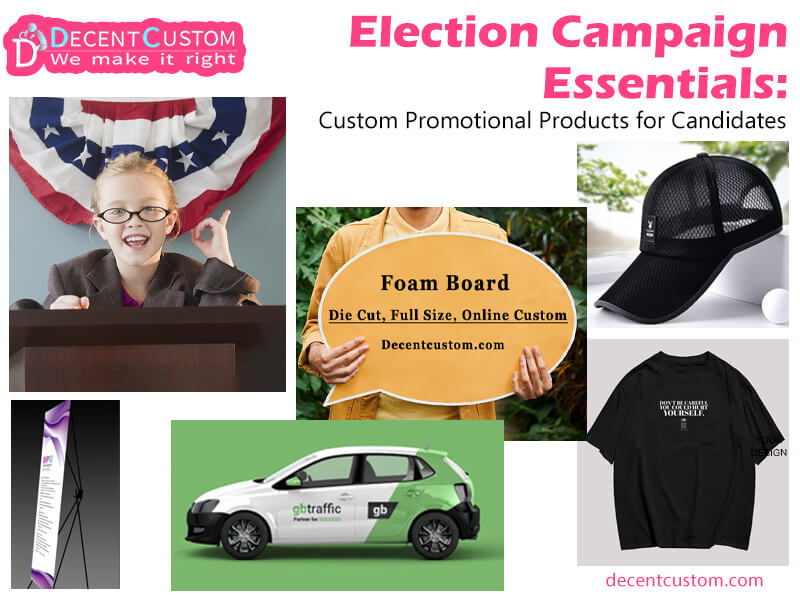 Election Campaign Essentials: Custom Promotional Products for Candidates