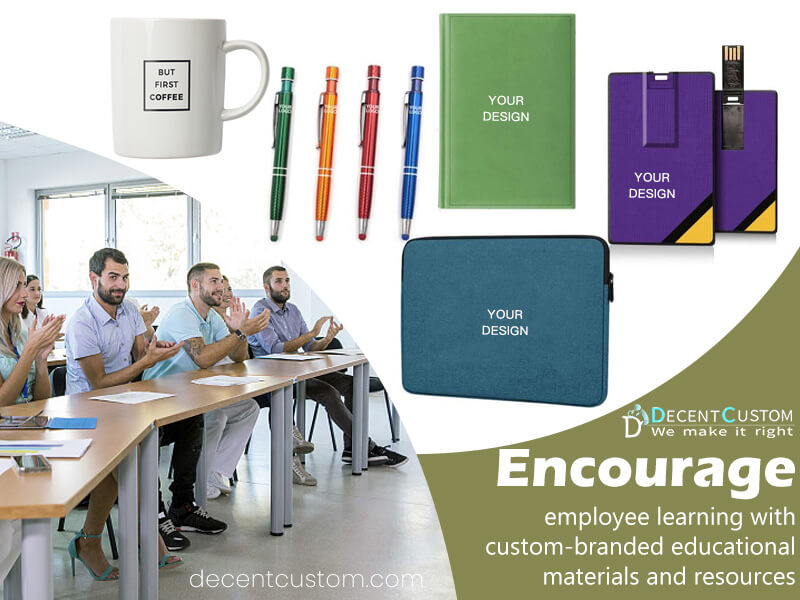 Encourage employee learning with custom-branded educational materials and resources