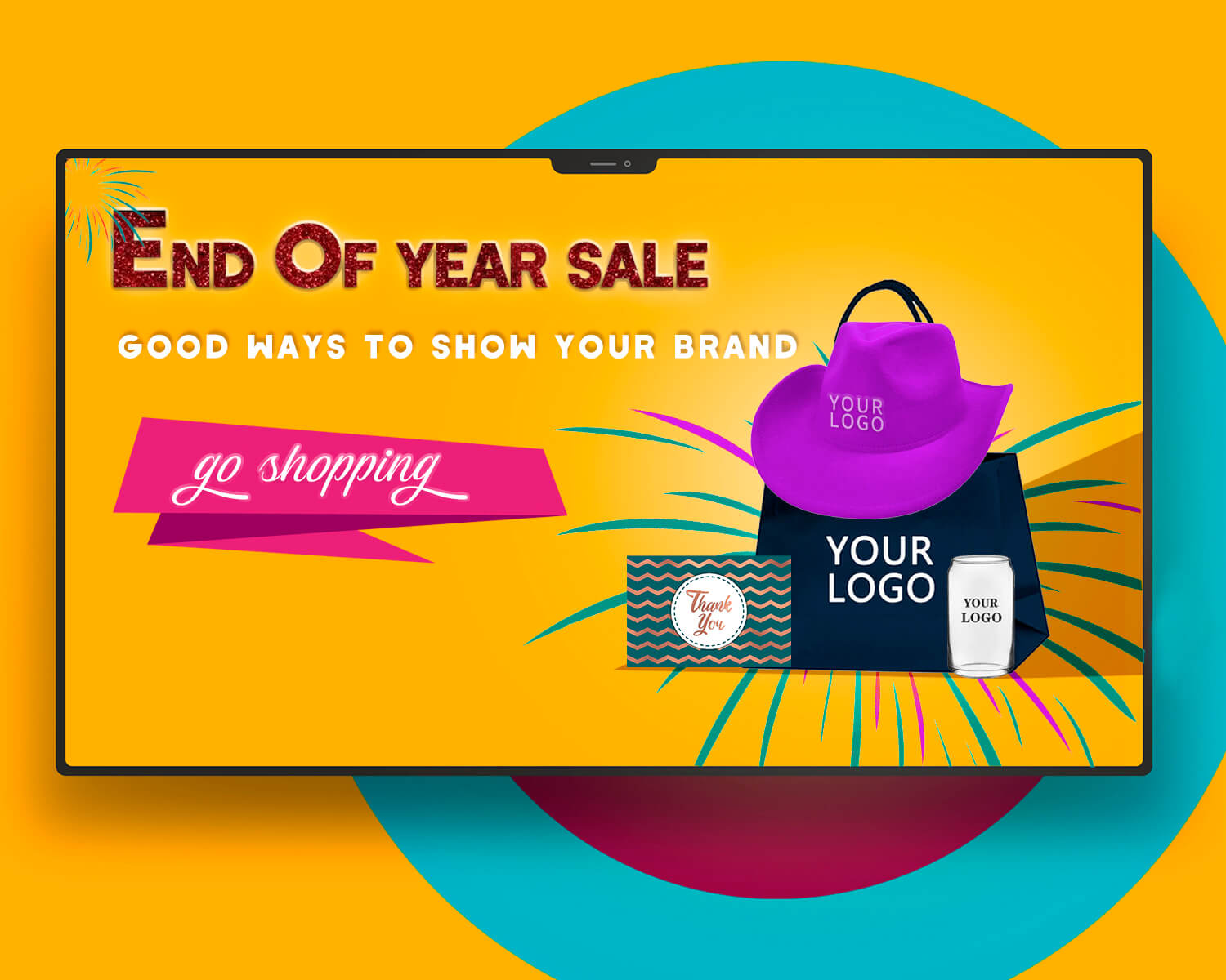 End Of Year Sale is coming. How to pop your small business out with customized products?