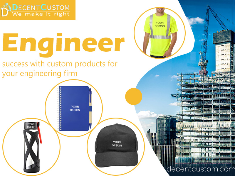Engineer success with custom promotional products for your engineering firm