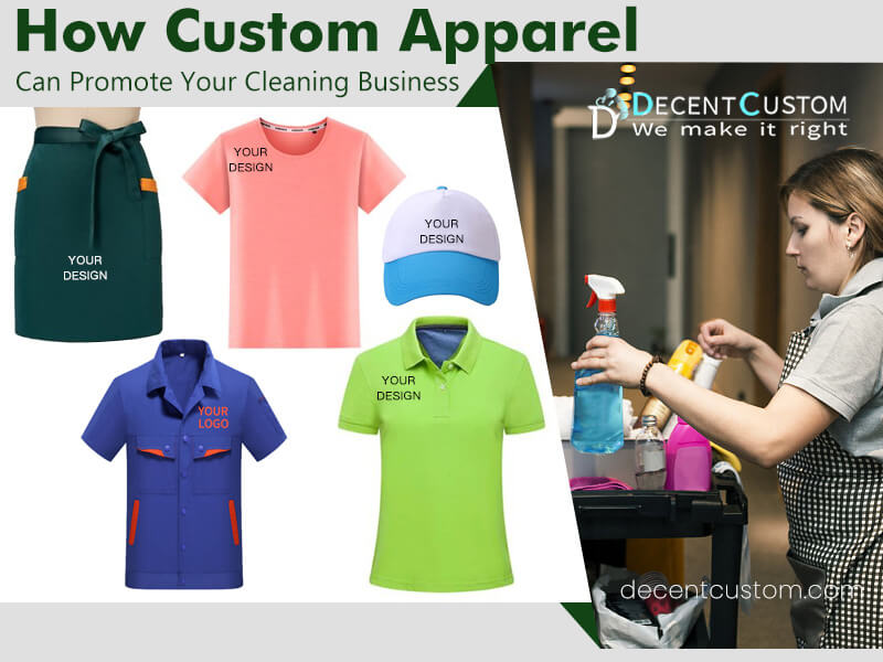 How Custom Apparel can Promote Your Cleaning Business