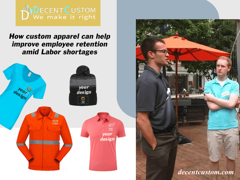 How custom apparel can help improve employee retention amid labor shortages