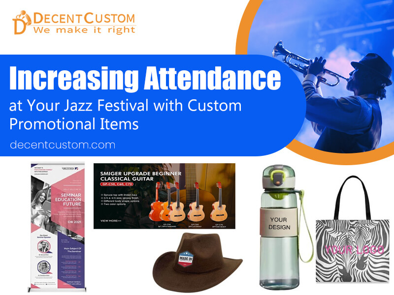 Increasing Attendance at Your Jazz Festival with Custom Promotional Items