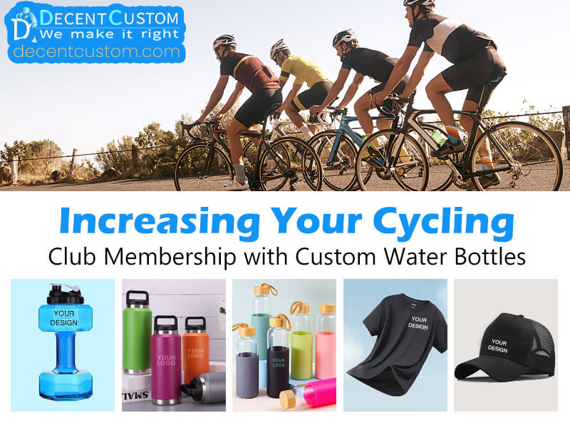 Increasing Your Cycling Club Membership with Custom Water Bottles