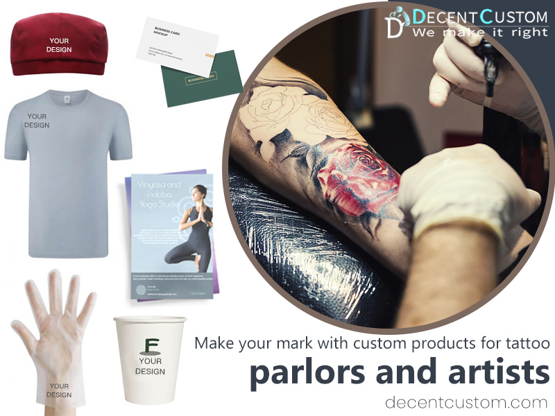Make your mark with custom products for tattoo parlors and artists