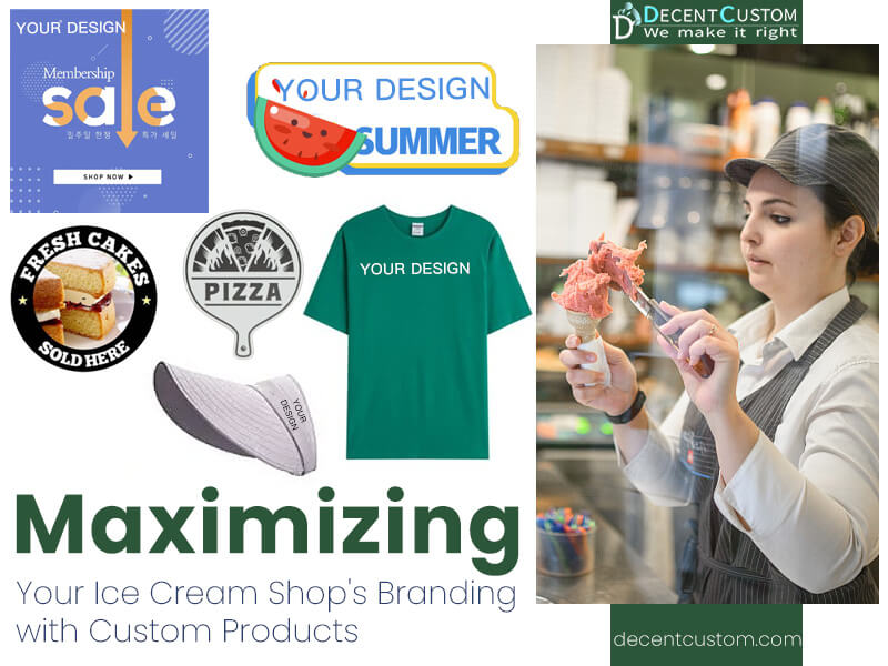 Maximizing Your Ice Cream Shop's Branding with Custom Products