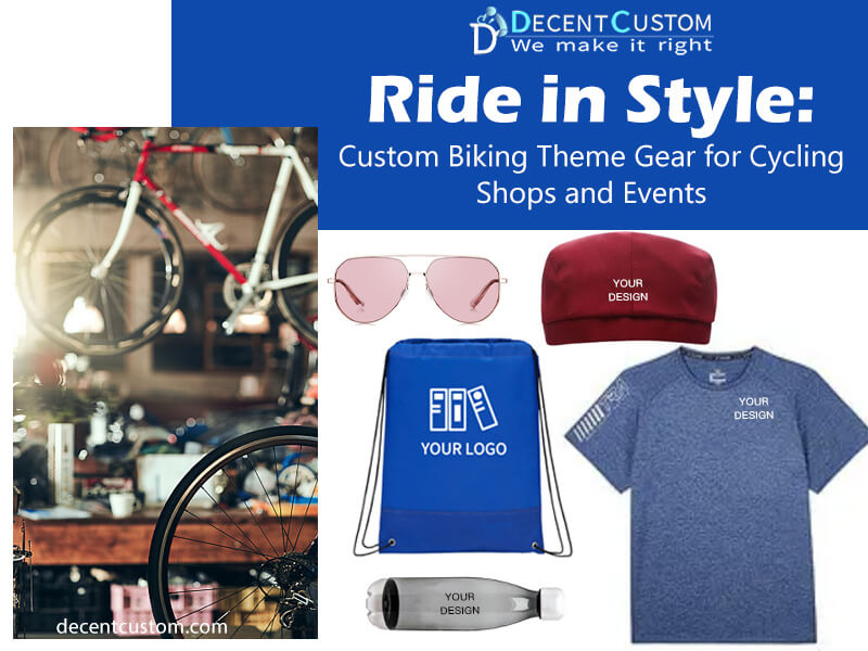 Ride in Style: Custom Biking Theme Gear for Cycling Shops and Events