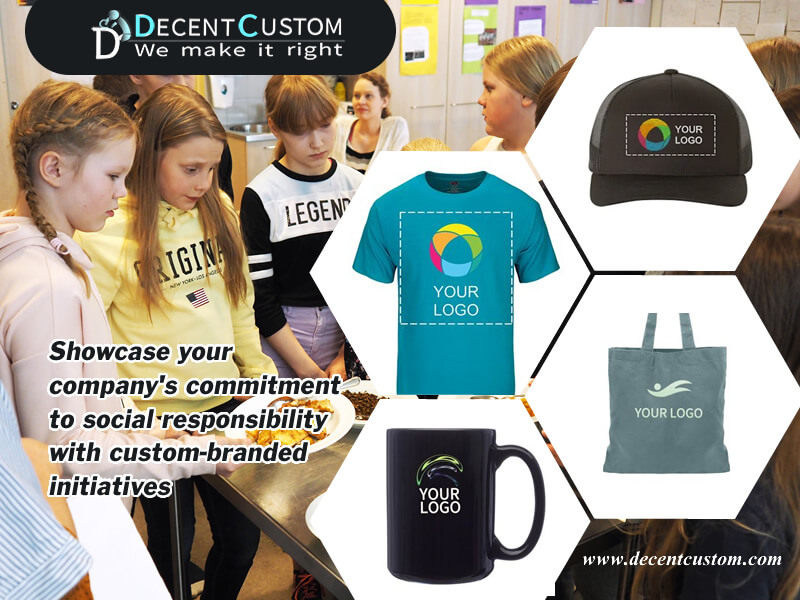 Showcase your company's commitment to social responsibility with custom-branded initiatives