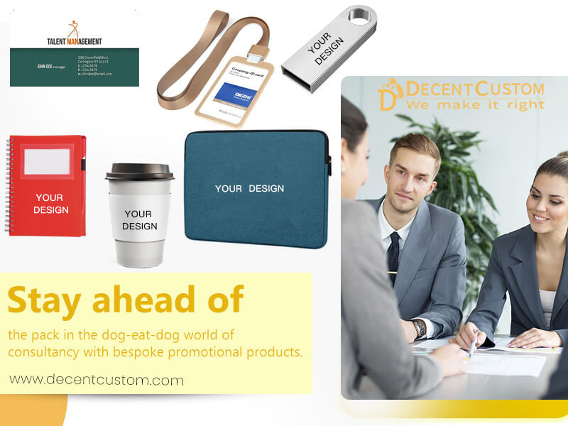 Stay ahead of the pack in the dog-eat-dog world of consultancy with bespoke promotional products.