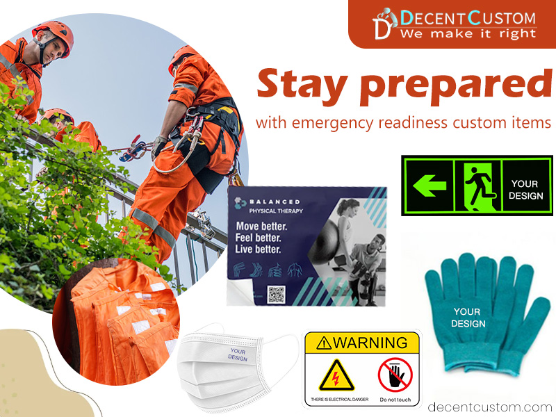 Stay prepared with emergency readiness custom promotional items