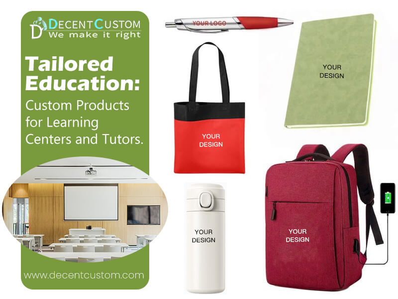 Tailored Education: Custom Products for Learning Centers and Tutors.
