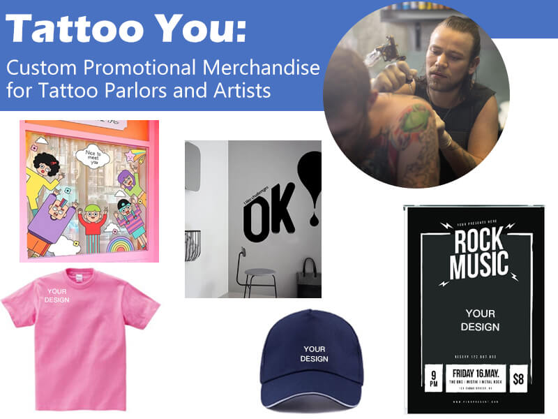 Tattoo You: Custom Promotional Merchandise for Tattoo Parlors and Artists