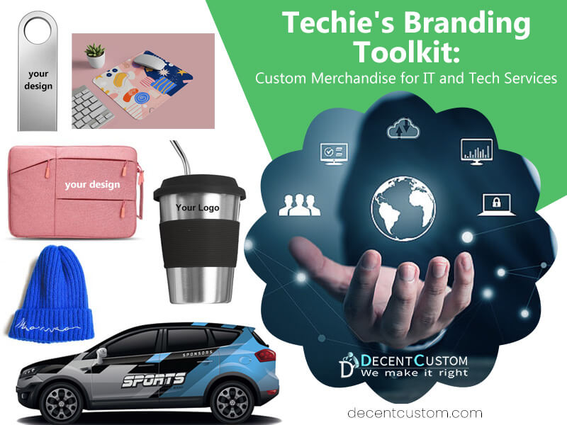 Techie's  Branding Toolkit: Custom Merchandise for IT and Tech Services