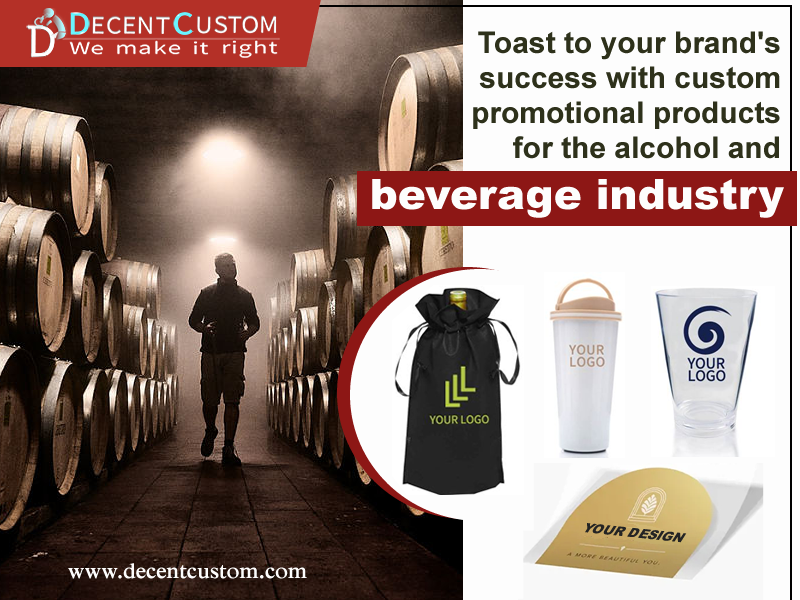 Toast to your brand's success with custom promotional products for the alcohol and beverage industry