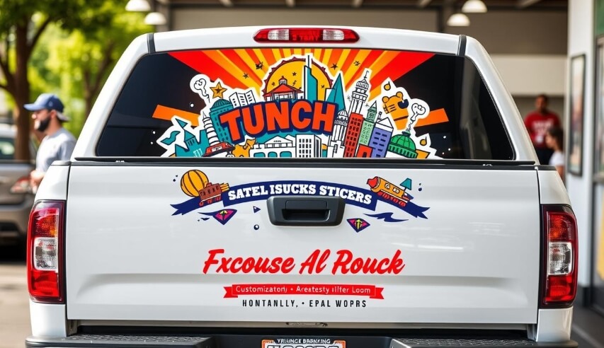 Why Custom Truck Stickers for Back Windows Are a Smart Investment for Local Businesses